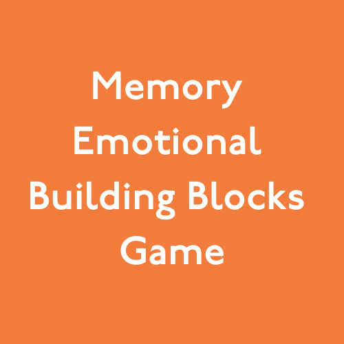 Memory and Emotional Building Blocks Game